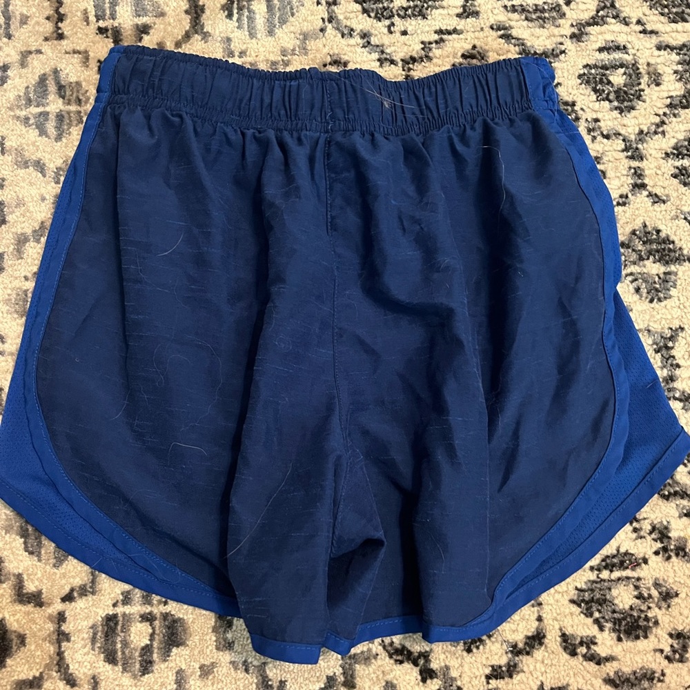 Nike blue running shorts